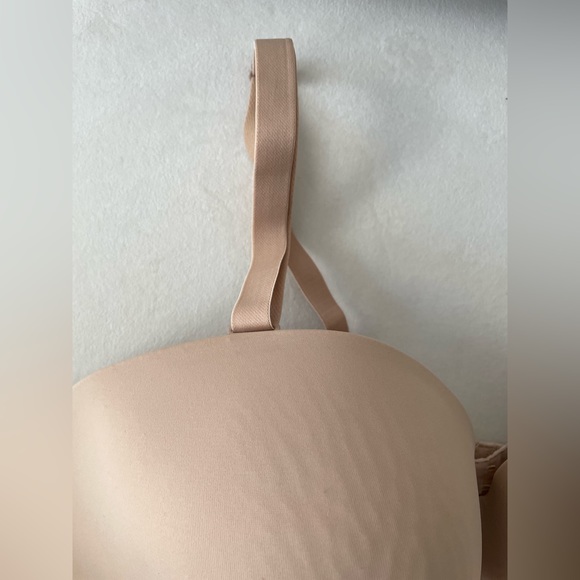 Cacique Nude Multi-Way Boost Strapless Convertible Beige Nude Bra Size 42F - Picture 7 of 15
